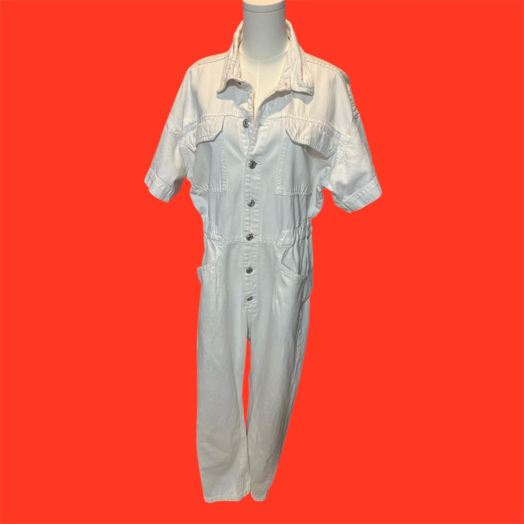 Free People Marci Denim Jumpsuit