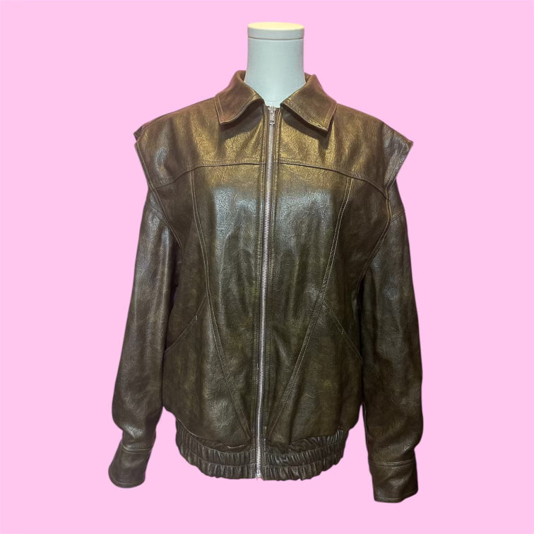 Missguided Oversized Moto Jacket