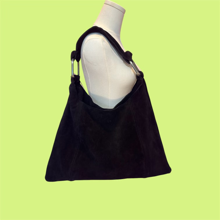 Free People Bobbi Slouch Suede Tote