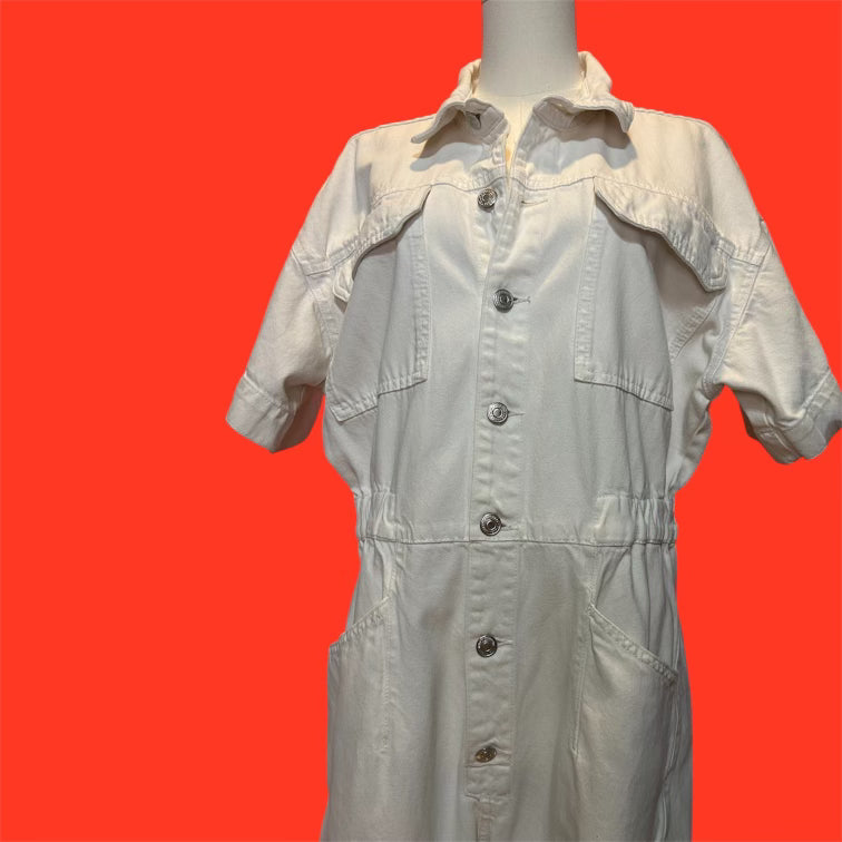 Free People Marci Denim Jumpsuit