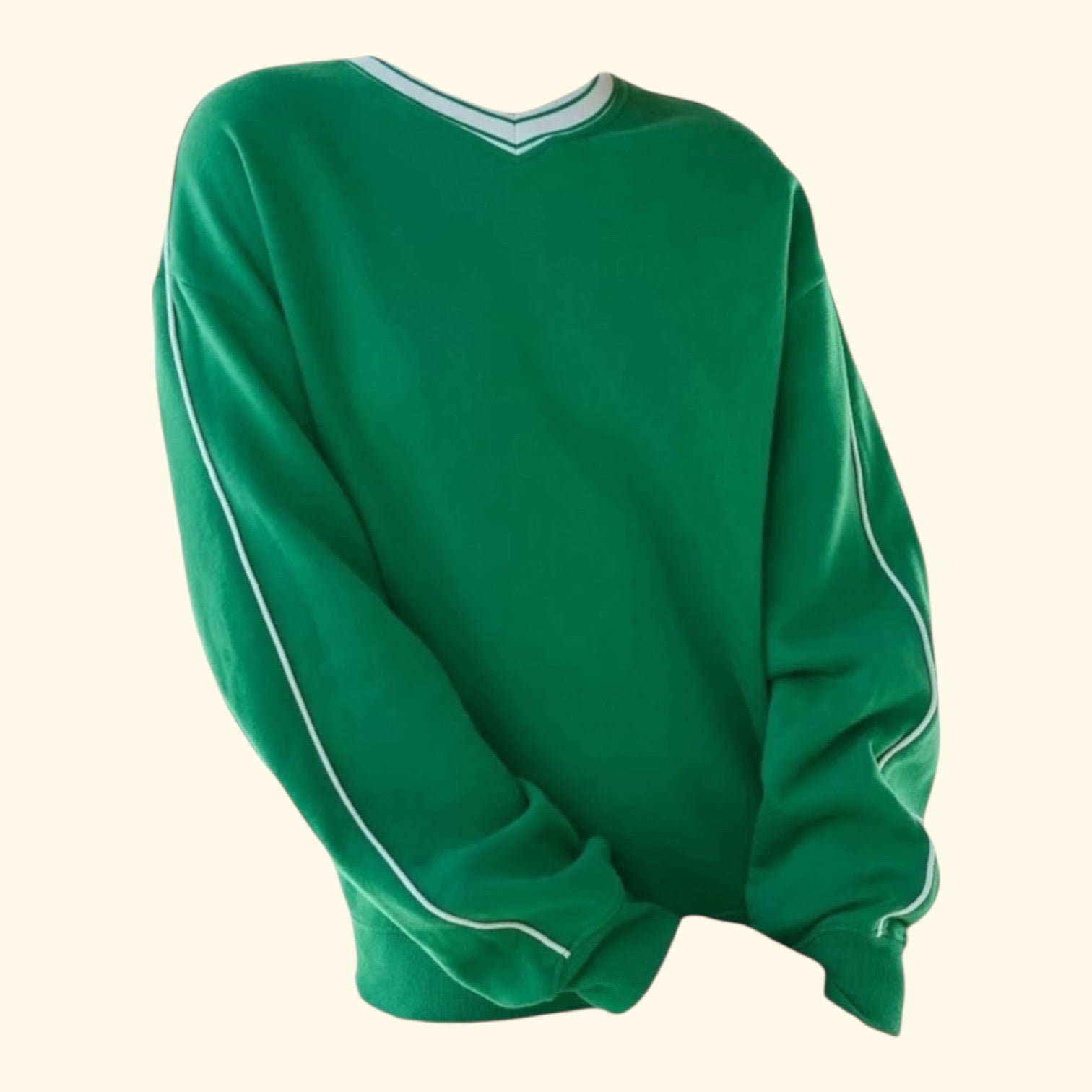 BDG Vinny Oversized V-Neck Pullover