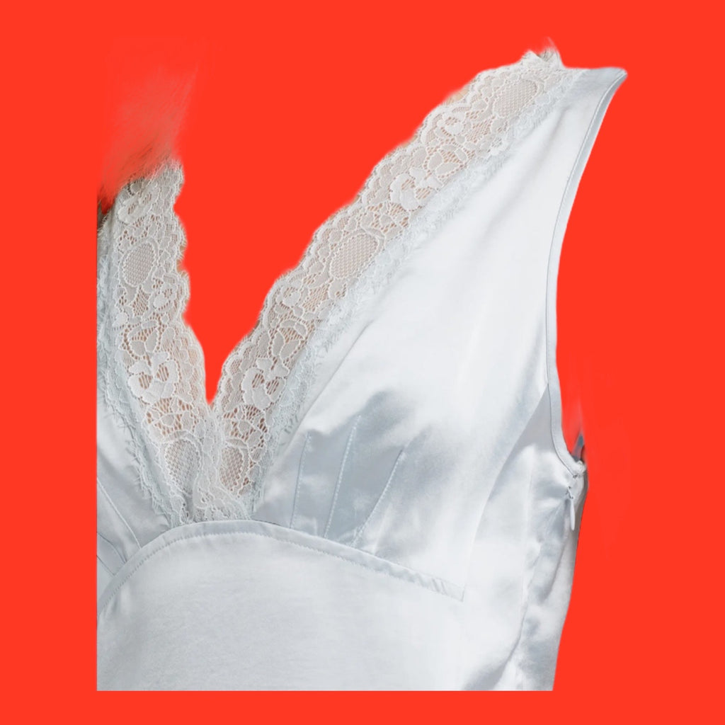 Open Edit Silk Dress